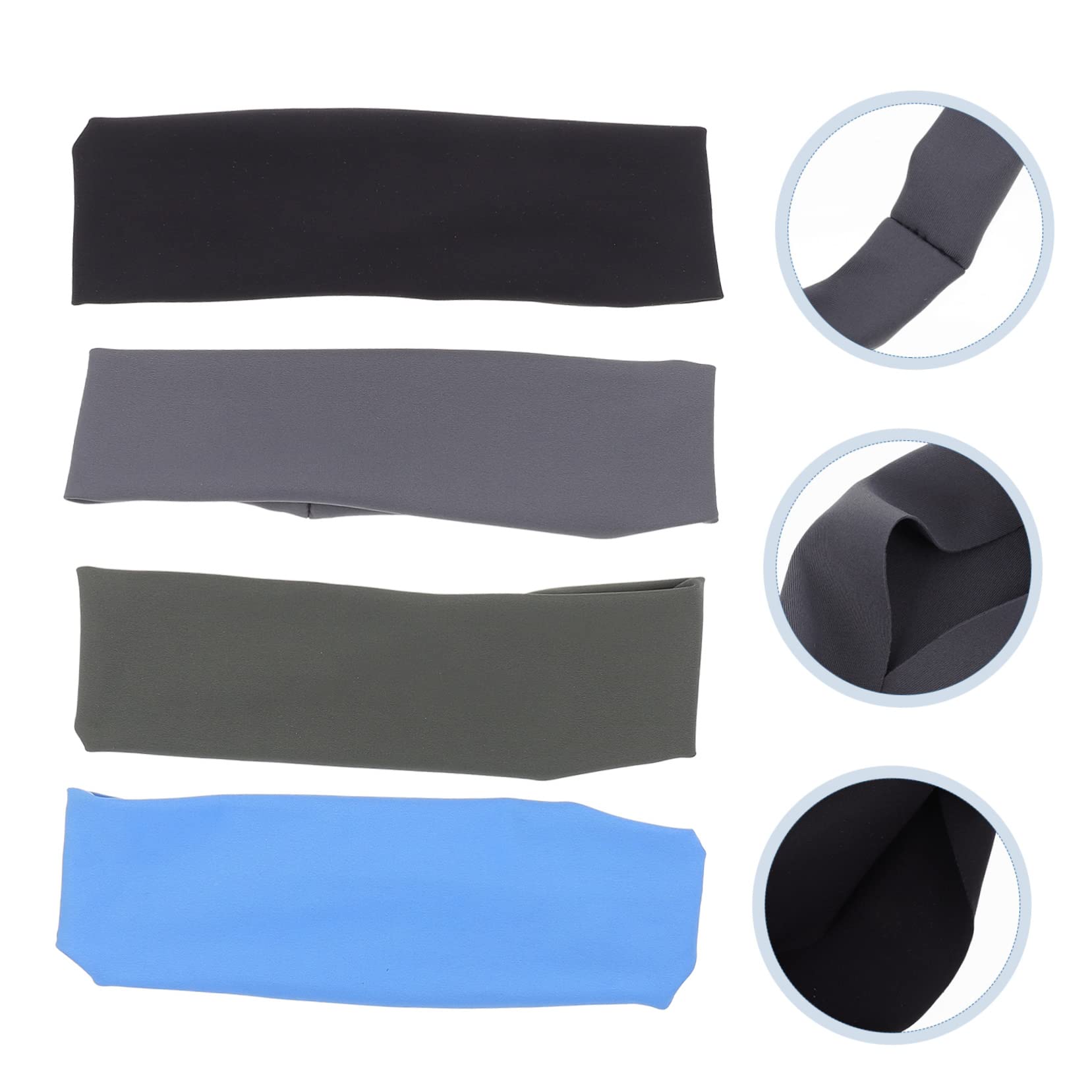 VALICLUD Bandeau De Sport Bandeau Athlétique x De Yoga Bandes De Cheveux Athlétiques en Cours D'exécution x d'exercice De Yoga Polyester