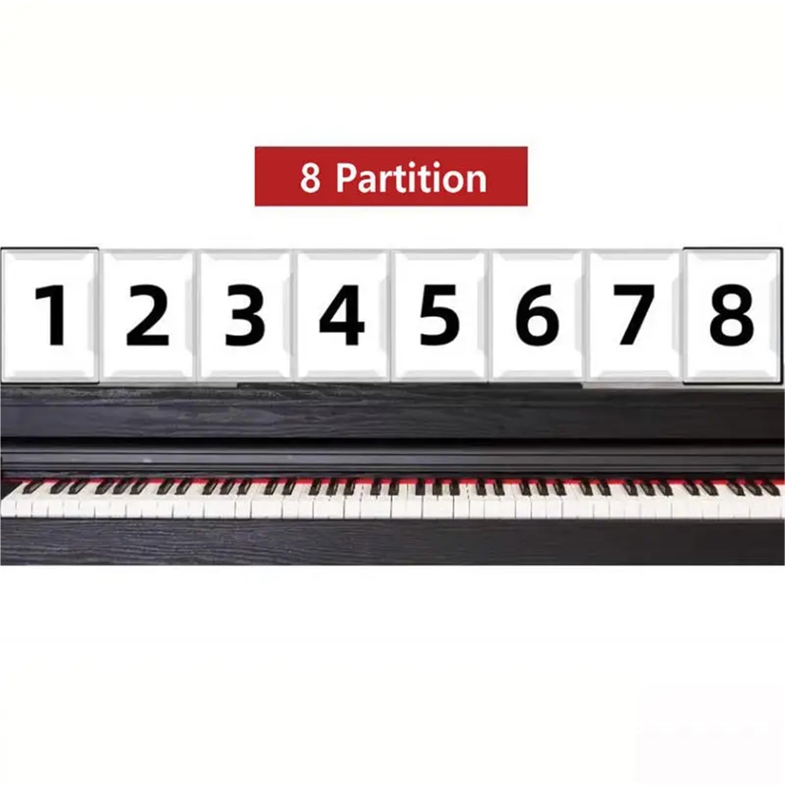 Carpetas Para Partituras Carpeta de archivos música 8 páginas, carpeta partituras Piano con partición A4, folleto particiones hojas, estuche expandible Para Partituras Y Papel