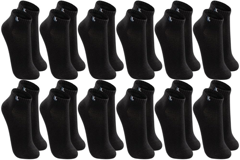 Kit 12 Pares Meia Lupo Sport Cano Curto Algodão Adulto