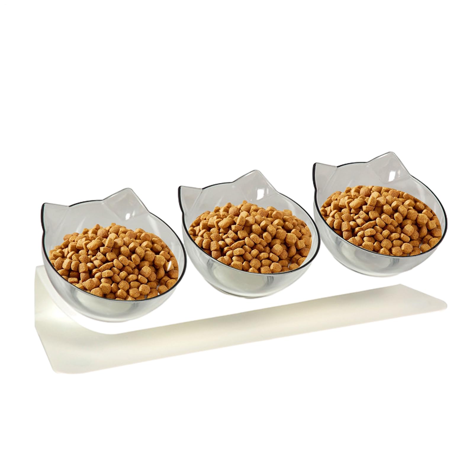 Plato de alimentos para gatos ideal para terrazas y balcones