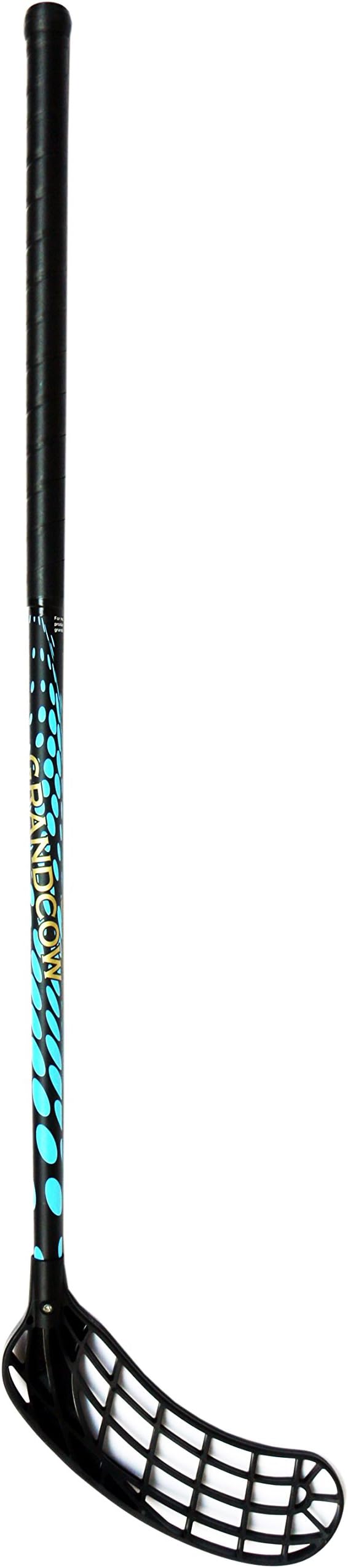 Floorball Sticks, GRANDCOW TERMINATOR 800 Professional Carbon Fiber Composite Pop Pro-lite Indoor Field Hockey Sticks with shaft and blade (Shoot Right, 85CM(33INCH))