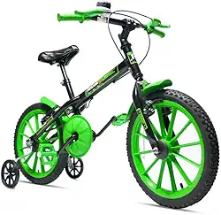 Bicicleta Infantil Aro 16 Ravok Meninos e Meninas com Rodinhas e Buzina