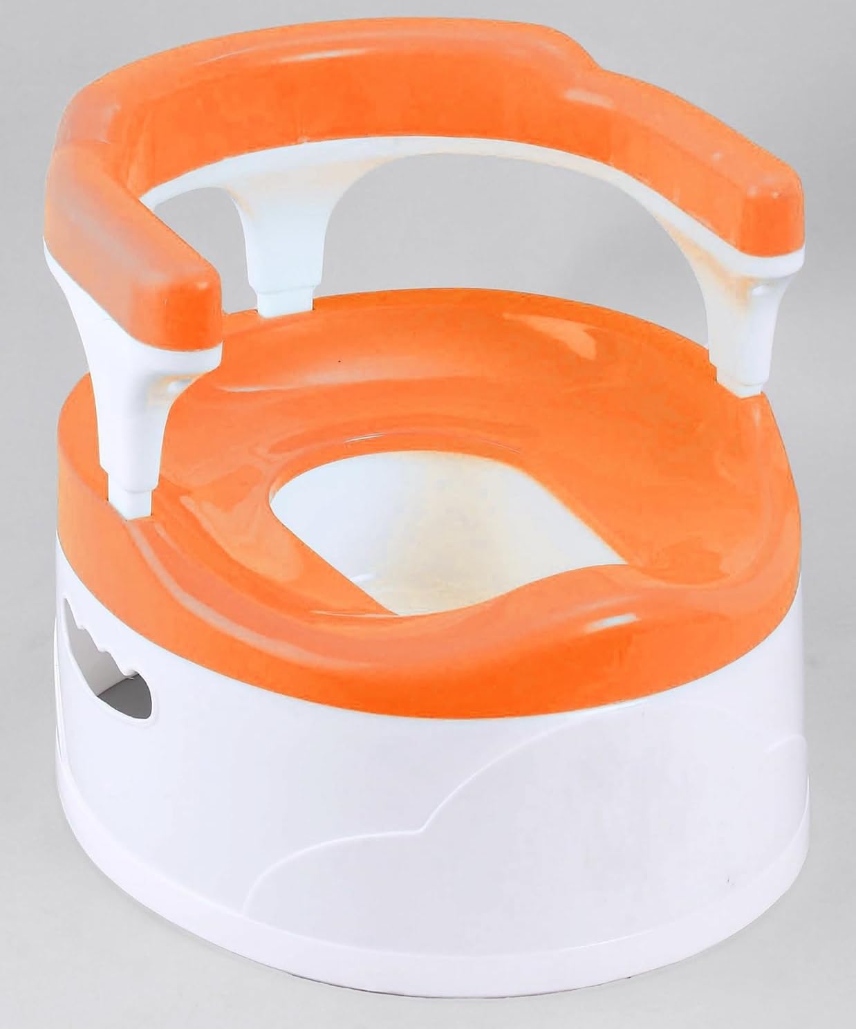 Mommers Baby Potty Training Seat, Floor Potty Trainer, Detachable Potty Bowl, Suitable for Boy/Girl Orange