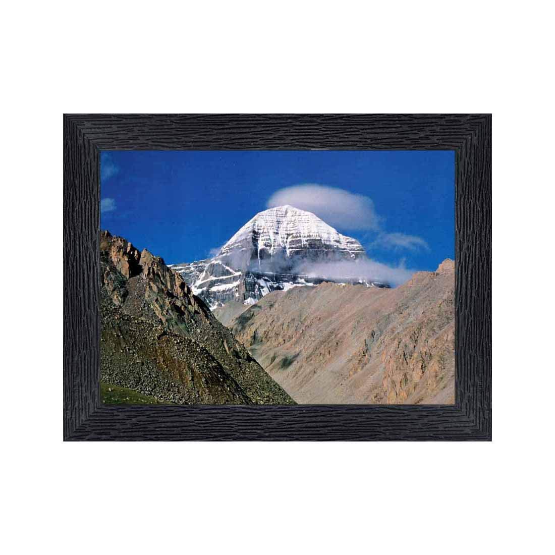 Buy Generic PnF Kailash Mansarovar Religious Wood Photo Frames with