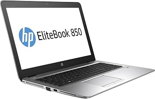 HP Elitebook 850 G4 15.6" Notebook, Windows, Intel Core i7 2.7 GHz, 16 GB RAM, 512 GB SSD, Silver (1BS53UT#ABA) (Renewed)