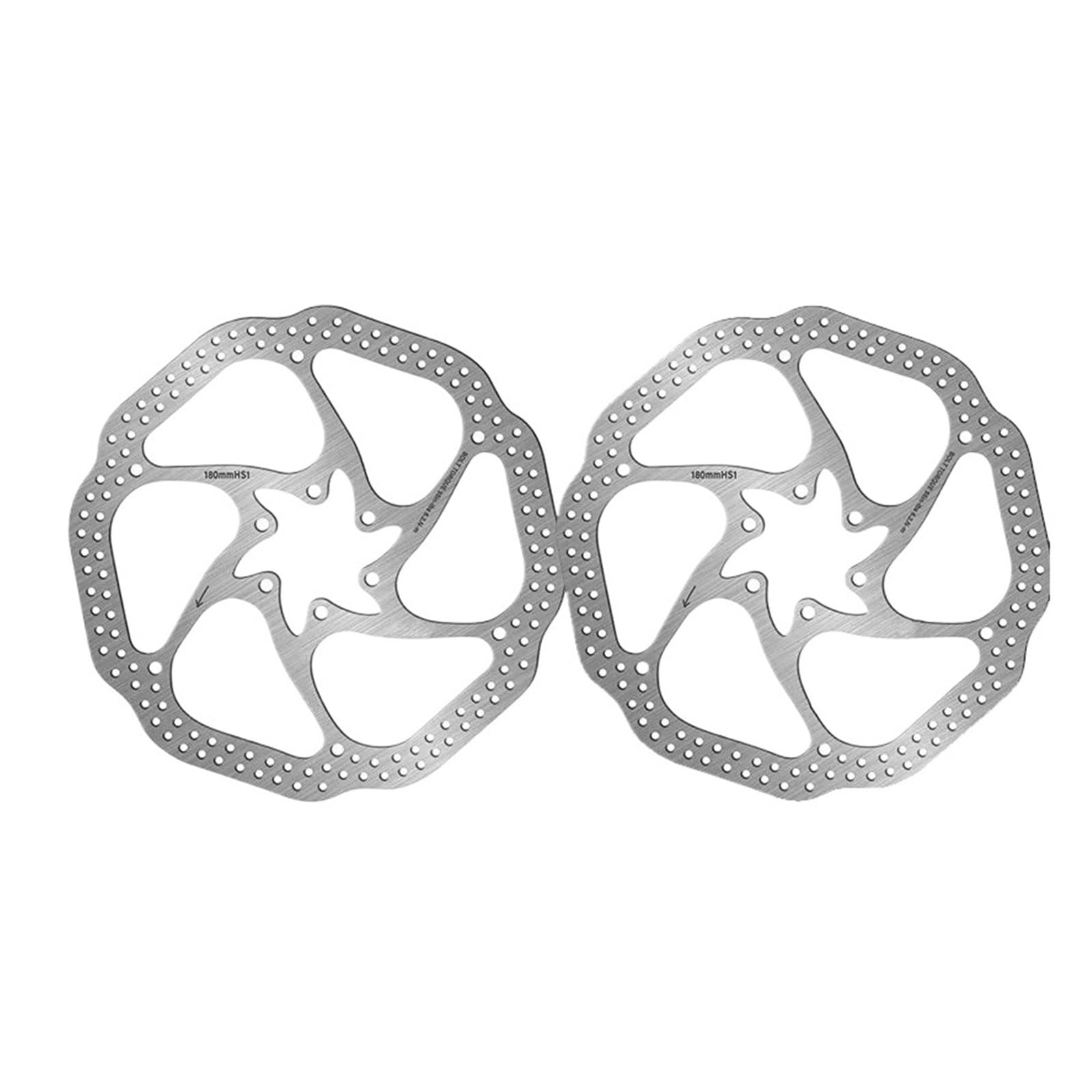 Rotore Per Freni A Disco Per Bicicletta Da 160 Mm/180 Mm, Rotori Per Mountain Bike A 6 Bulloni, Freno A Idraulico Per Ciclismo Disco Dischi Freno Anteriore