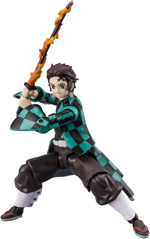 Ultimate Legends HD - Demon Slayer - Tanjiro Kamado (Hinokami Kagura) 5" Action Figure | Demon Slayer Kimetsu No Yaiba 5 Inch Action Figure Ultimate Legends HD - Tanjiro Kamado Hinokami Kagura