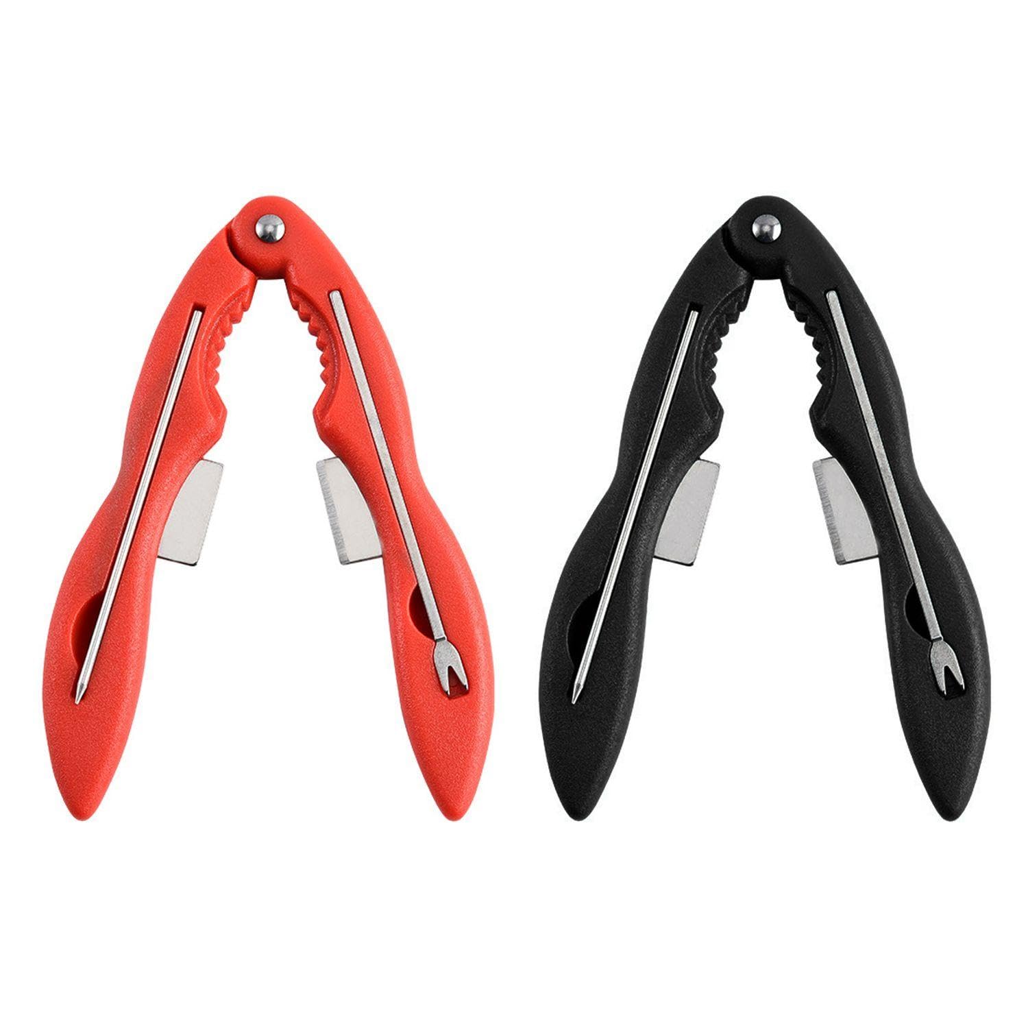 Set 10 Utensili Per Frutti Di Mare - Forbici, Forchette E Schiaccianoci Per Aragosta, Granchio E Ostriche - Foto 7