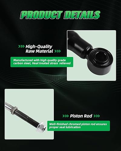 Miniatura 3 de SCITOO - Amortiguadores traseros para Toyota se adapta a 2004-2020 para Toyota Sienna Shocks 344480 37301 - Juego de 2 piezas