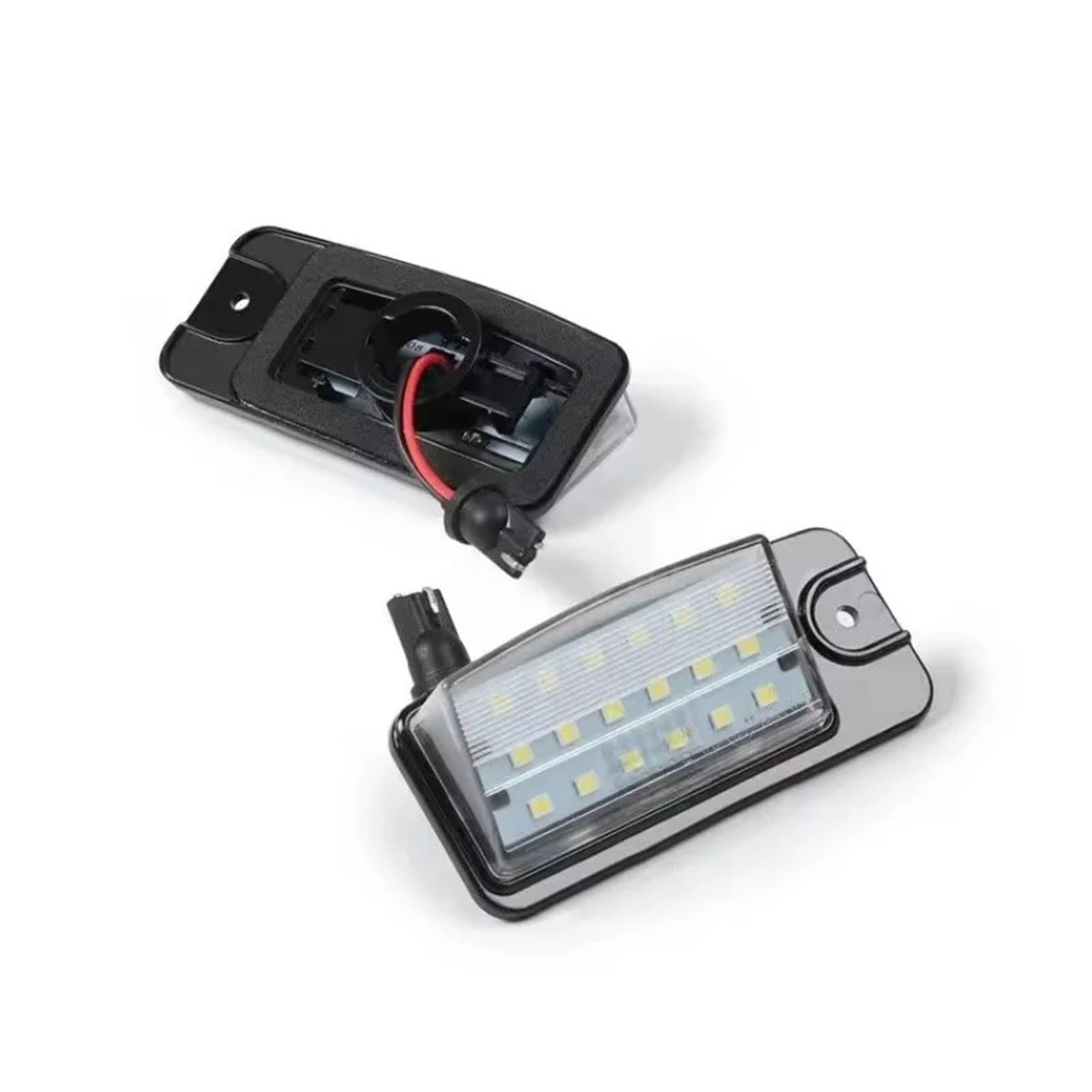 Conjunto Luz Matrícula Para EX35 EX37 QX50 FX35 FX37 FX50 QX70 EX25 Q45 2 Uds 6000K Luces LED Blancas Para Matrícula Lámparas Con Números