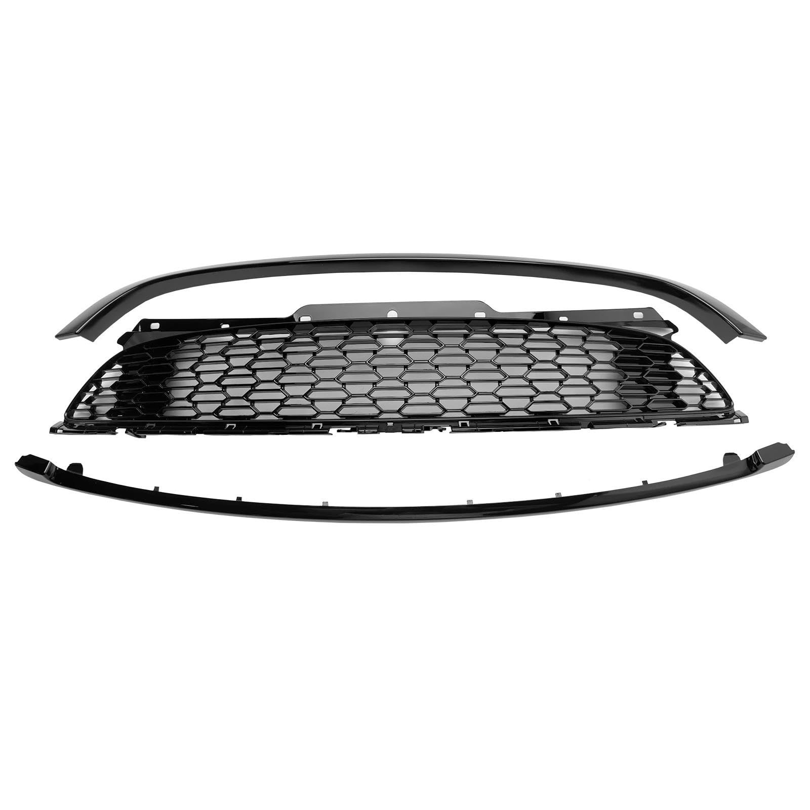 Calandre noire brillante pour Mini Cooper S R56 R55 R57 grille avant 2007 2008