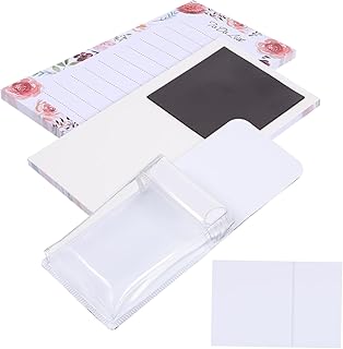 NOLITOY 1 Conjunto De Notas Magnéticas Para Geladeira De Escritório Mantimentos Itens De Comida Bloco De Notas Magnético Bloco De Notas Para Geladeira Com Blocos De Notas Magnéticos