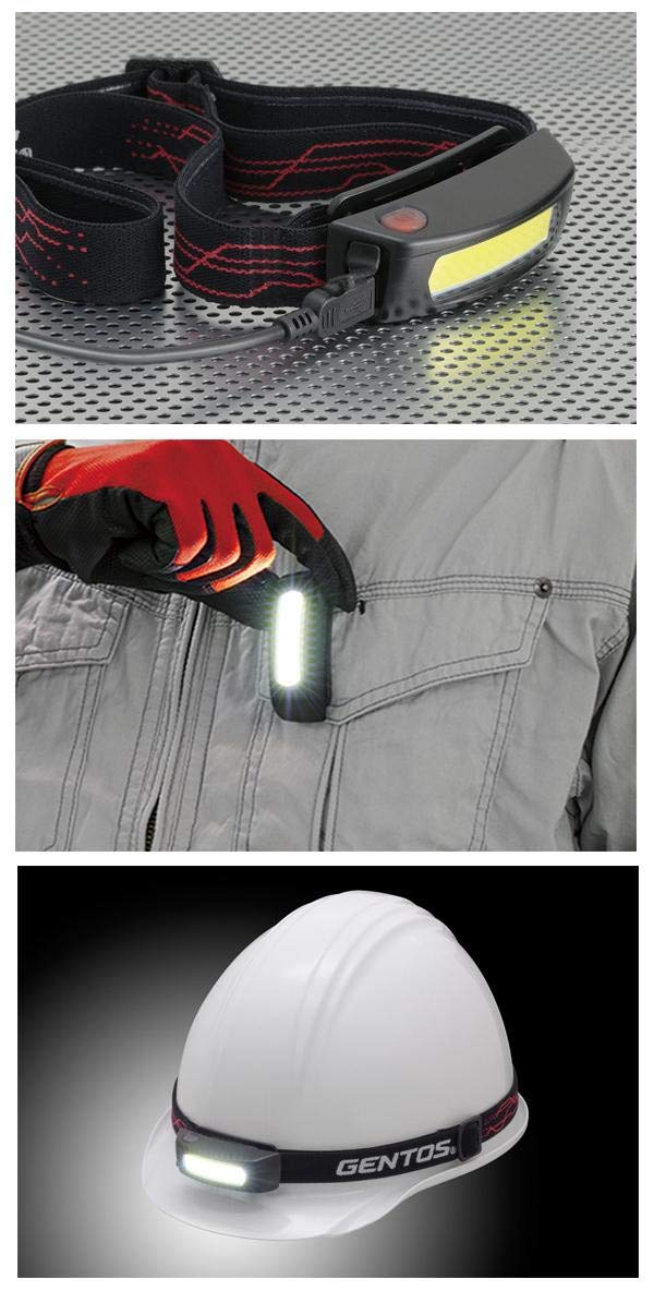 Amazon.co.jp: GENTOS(ジェントス) LED ヘッドライト USB充電式(専用充