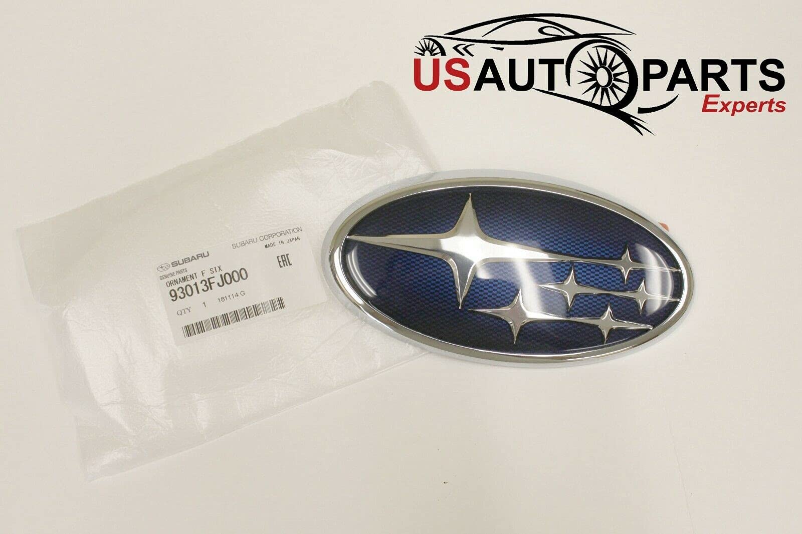 Subaru Genuine 93013FJ000 Front Grille Star Emblem, 1 Pack