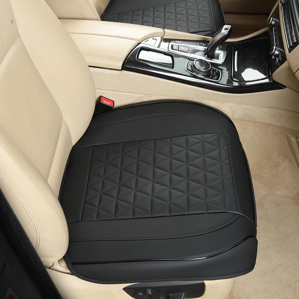 BLACK PANTHER stoelbekleding auto stoelhoezen voorstoelen 2 stuks, zwart