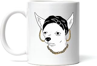 Chihuaua Themed Gifts for Women Funny for Dog Lovers 11oz 15oz White Coffee Mug
