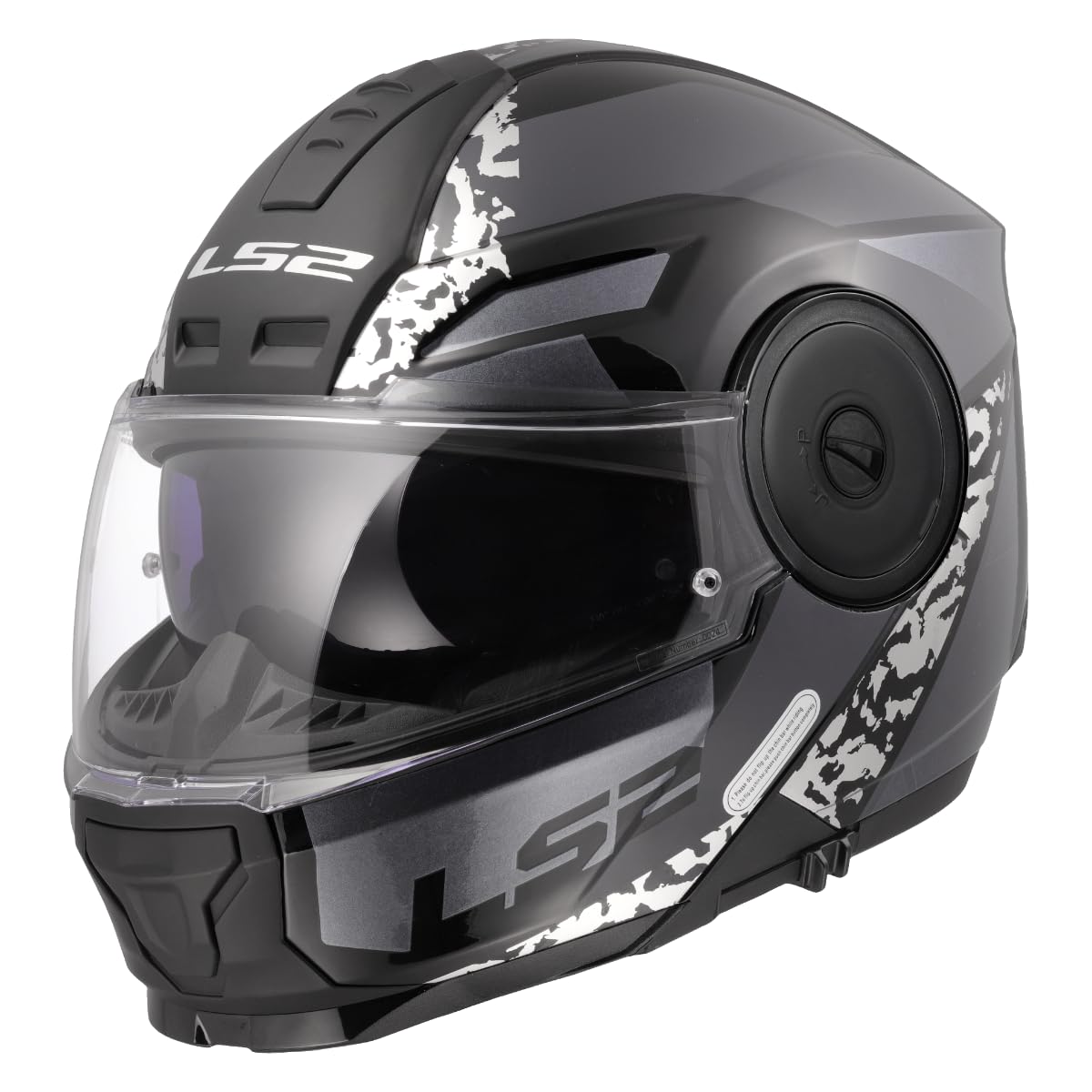 LS2, Casco Moto Modulare SCOPE II OXYD Black Titanium, M
