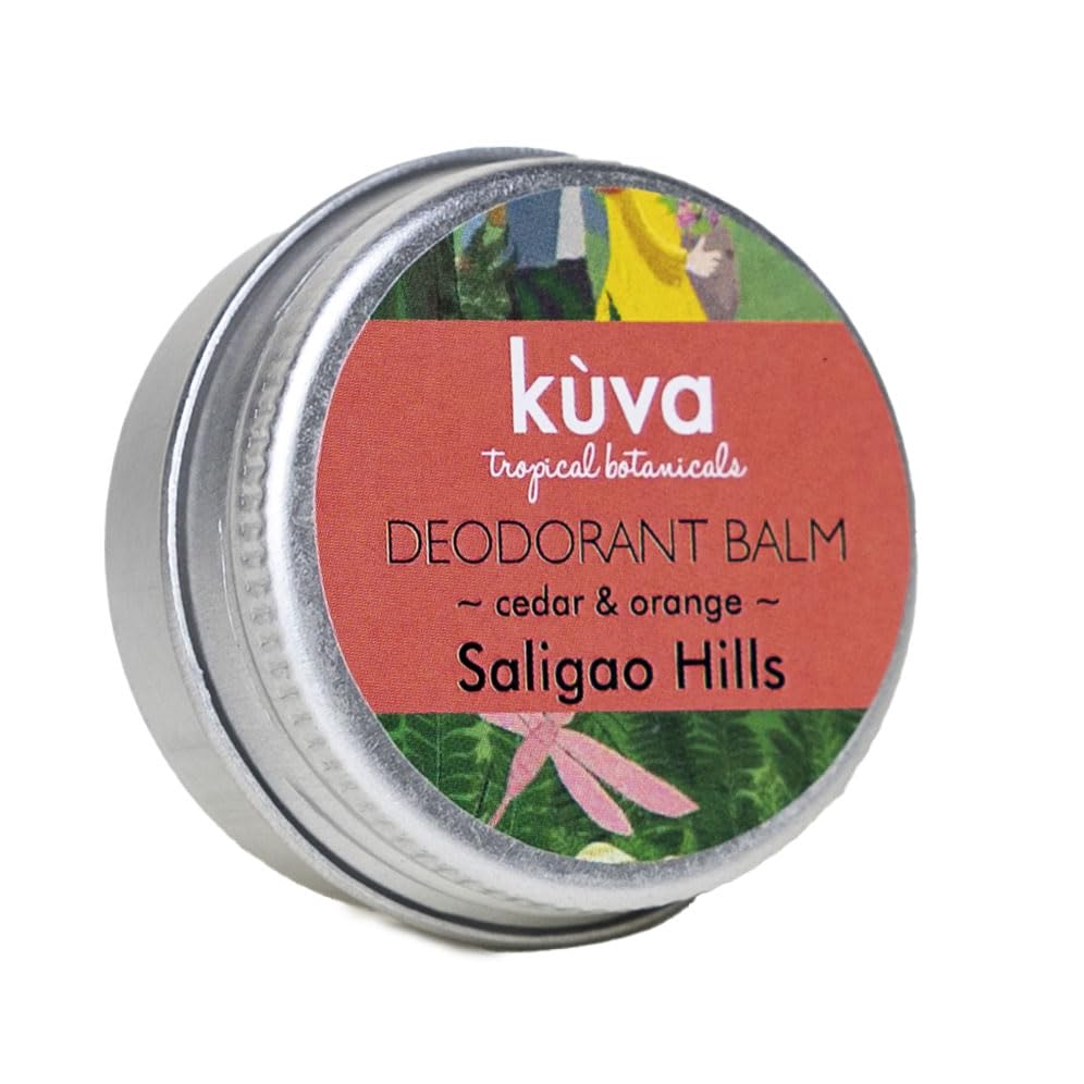 Kuva SALIGAO HILLS 100% Natural Orange & Cedar Deodorant for Men and Women/Underarms Whitening & Lightening Deodorizing Pit Cream, 24 Hour Odour Free Deo Balm/Easy To Carry -10 g Pack-image-40
