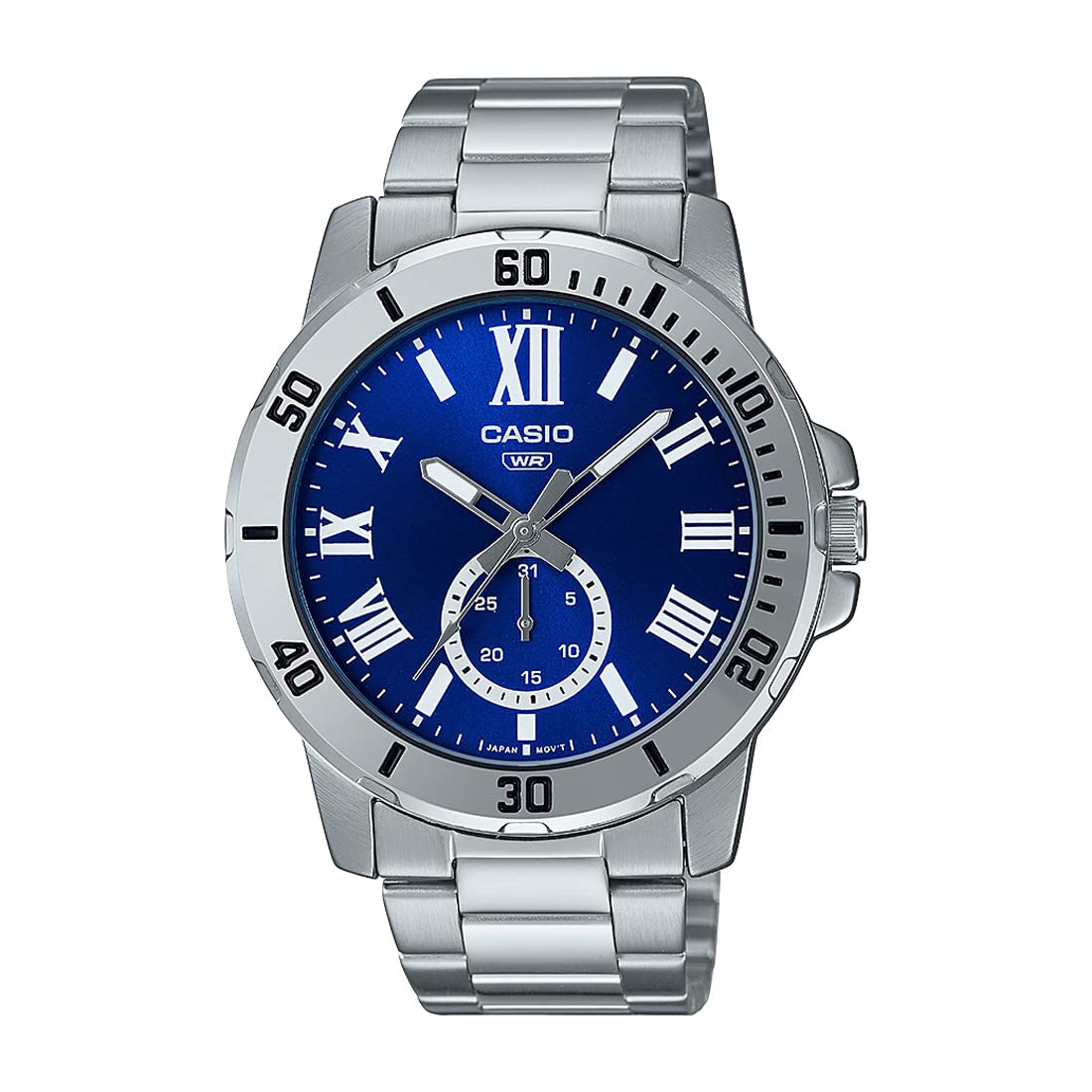 Casio Enticer Men Analog Blue Dial Men MTP-VD200D-2BUDF (A2068) (B0BB87JD66) Amazon Price History, Amazon Price Tracker