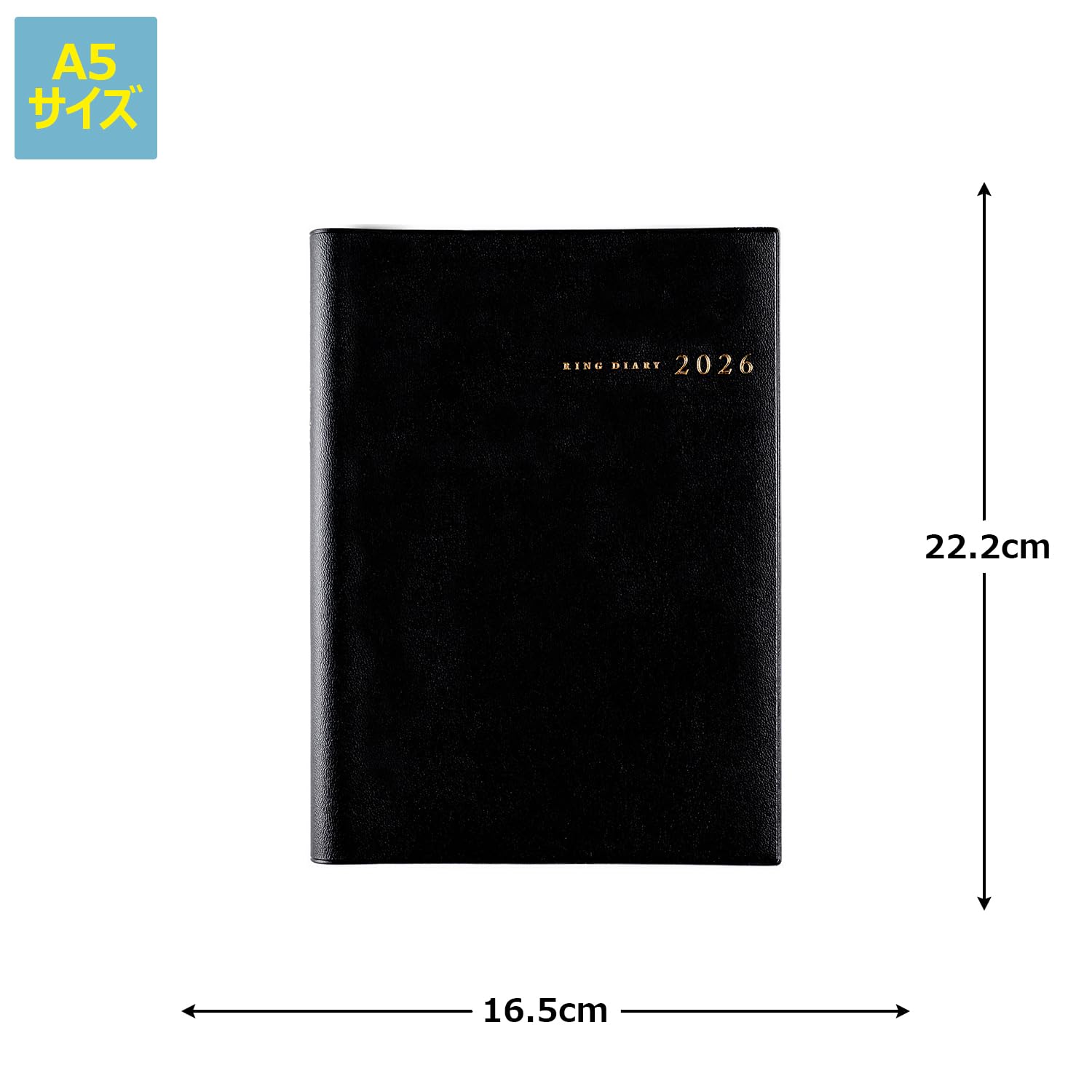 Amazon.co.jp: 高橋 手帳 2026年 A5 ウィークリー リングダイアリー