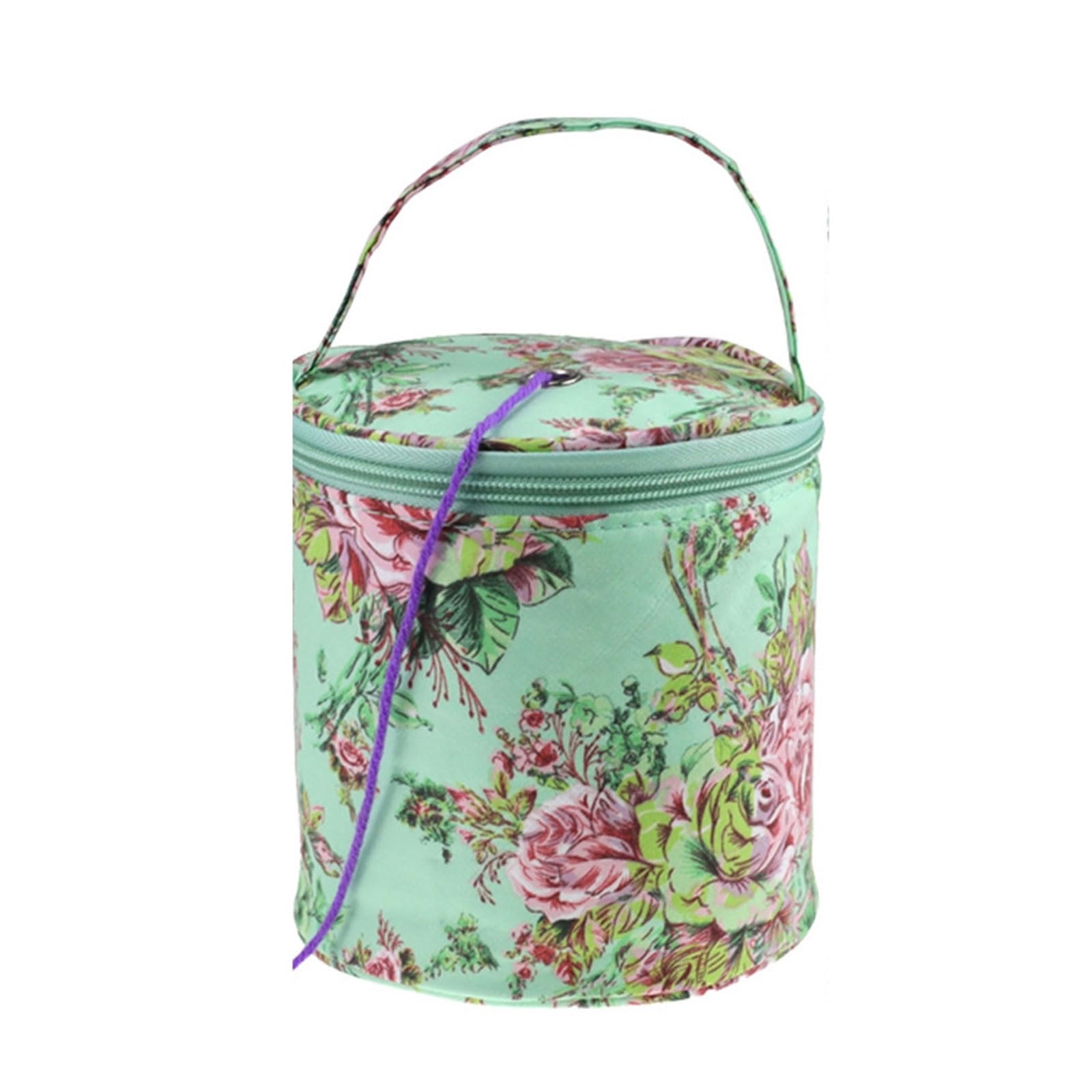 JinGuoZiLP Yarn Storage Bag Knitting Bag Wool Storage Organizer for Crochet Hook and Knitting Accessories Yarn Holder Carrying Case