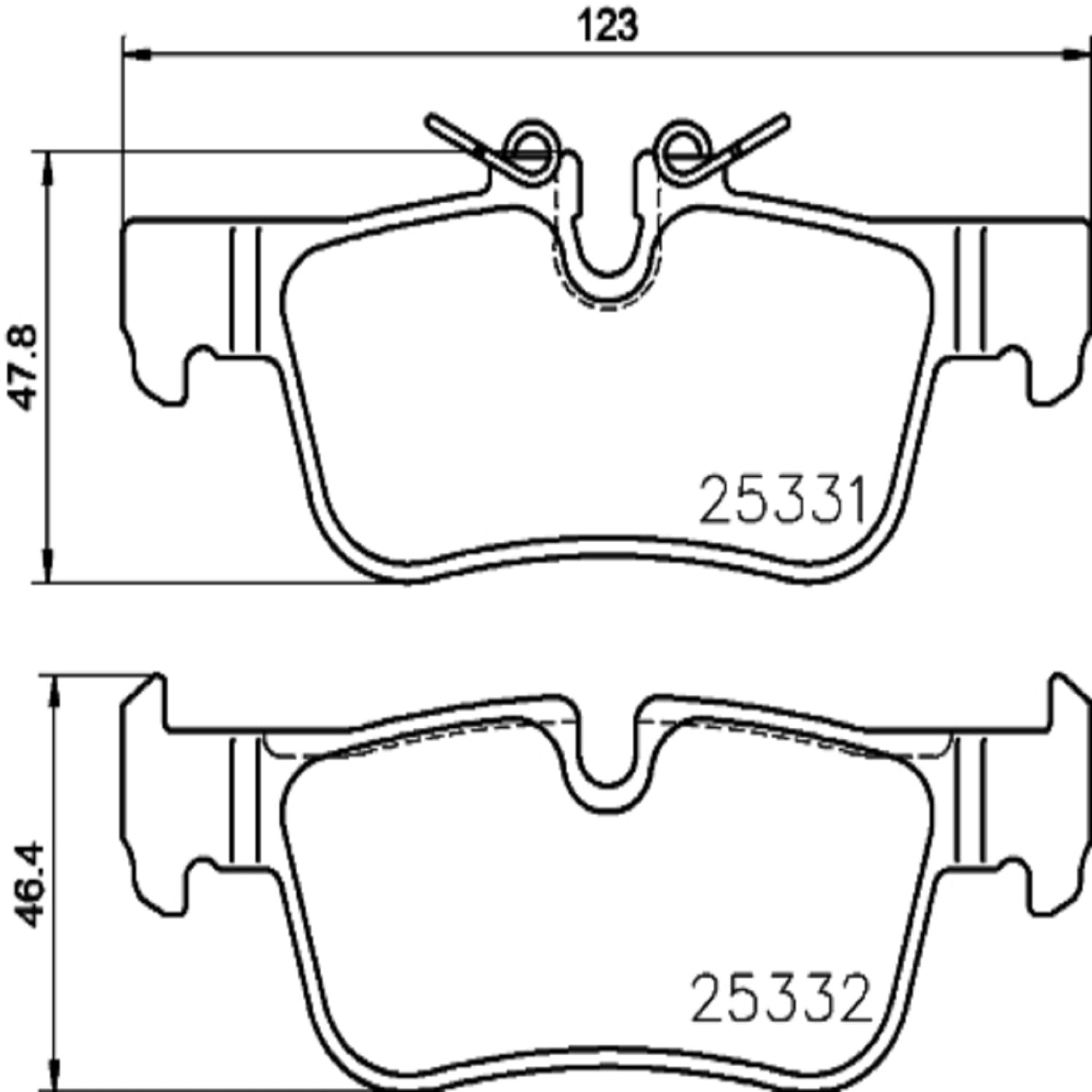 Brembo P 06 094 - Pastiglia Freno - Posteriore