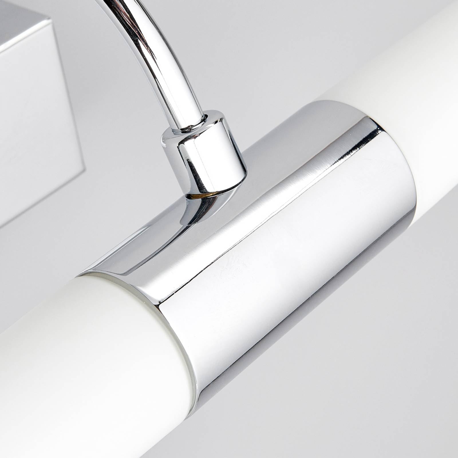 Lindby Lámpara de pared Devran (Moderno) en Plateado hecho Metal e.o. para Cuarto baño (2 llamas, G9) lámparas aplique