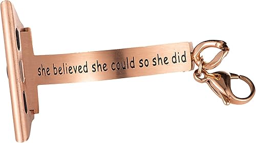 Miniatura 2 de Correa de acero inoxidable compatible con Apple Watch de 1496in 1575in 1614in 1654in 1732in 1772in para mujer correas de iWatch de 149 pulgadas