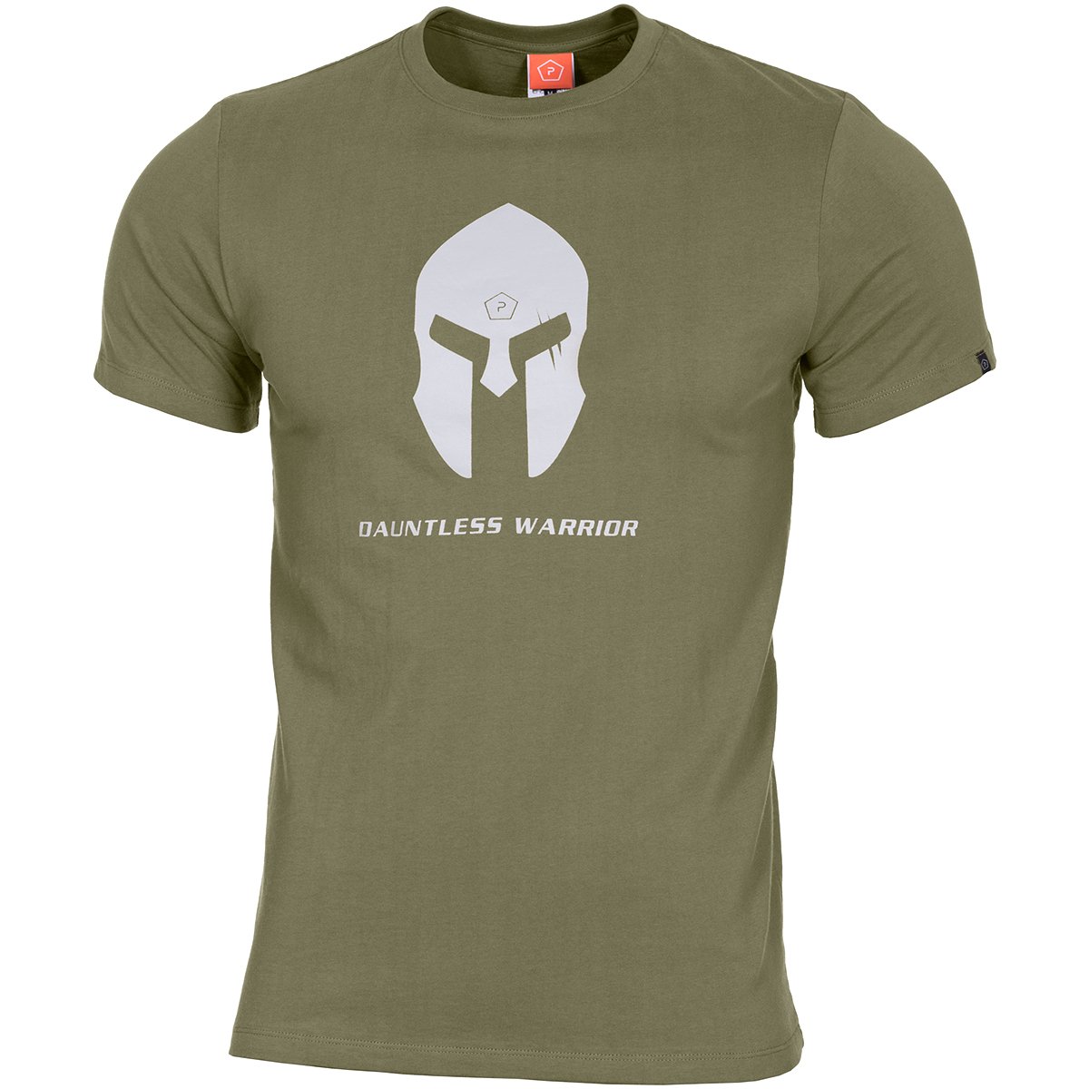 Pentagon Ageron Spartan Helmet T-Shirt Olive Size Small from B&Q