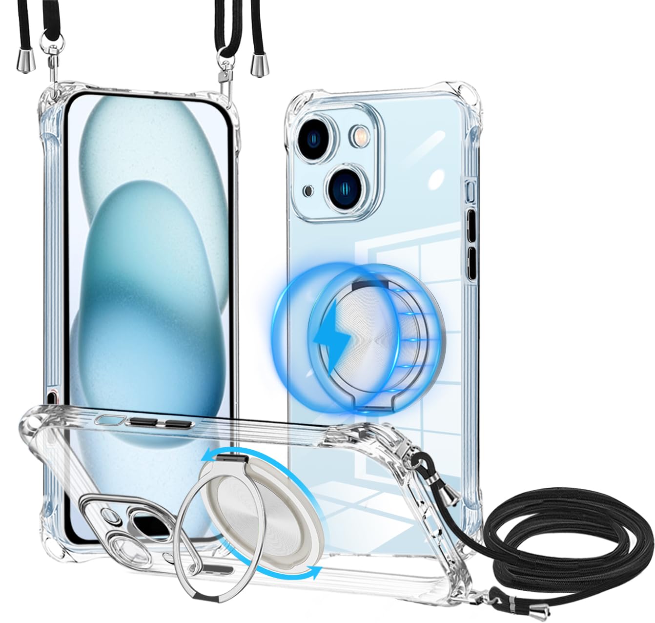 究極の耐衝撃＆多機能！iPhone 15 Plusケースで快適ライフを実現