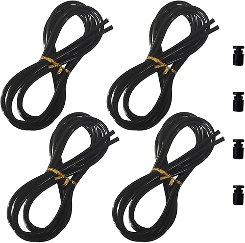 Cable de repuesto para cuerda de salto de velocidad, 4 piezas de 9.8 ft (9.8 pies) de alambre de acero inoxidable con revestimiento de polímero para