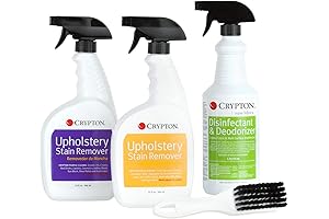 Crypton Upholstery Cleaner Gold and Purple Stain Remover Sampler Kit