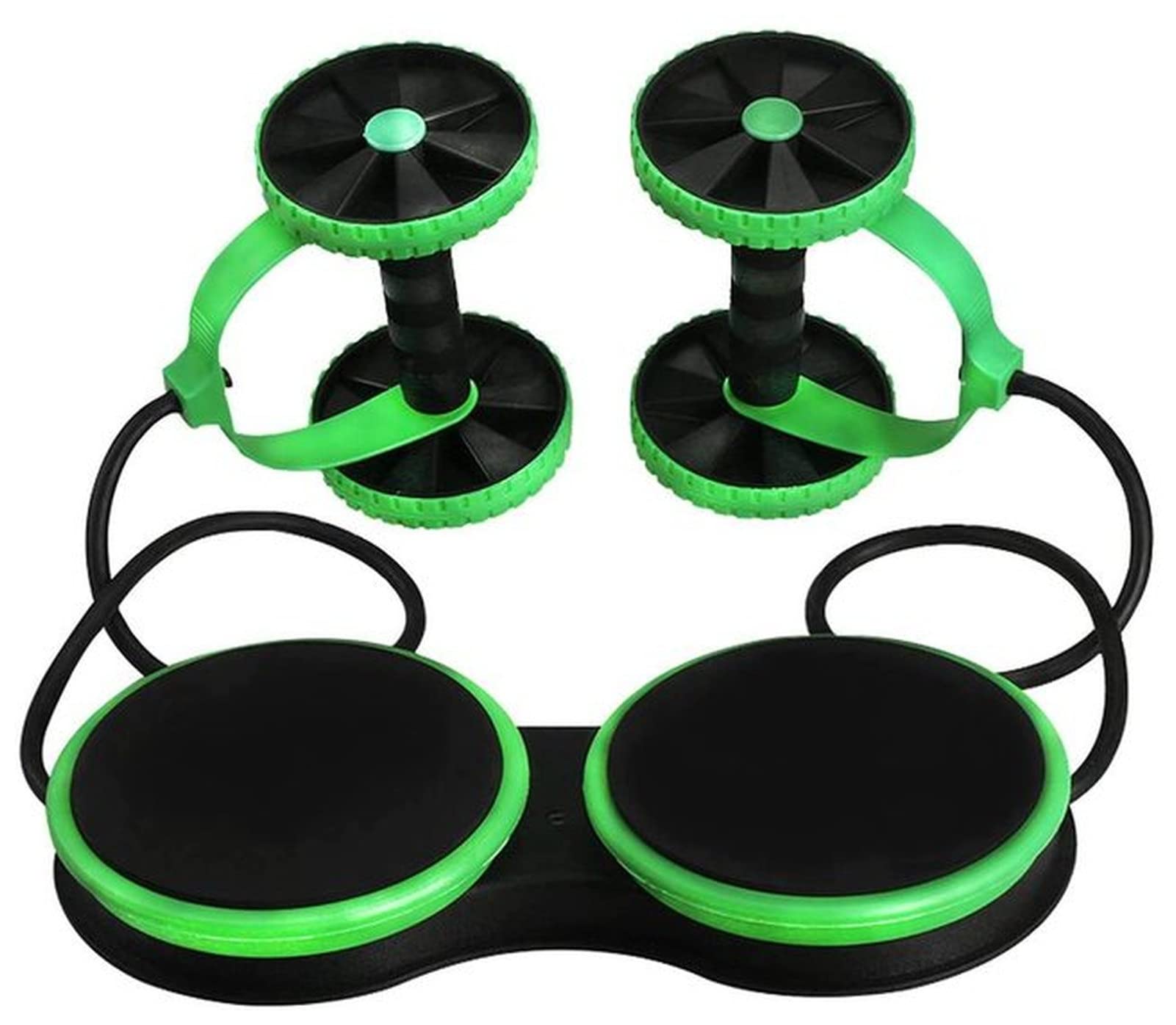 Rueda De Abdominales Rueda for el abdomen, rueda de tracción multifuncional, disco giratorio de doble rueda, rodillos AB for hombres y mujeres, equipo de cintura for Fitness Rueda De Abdominales Fitne