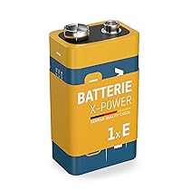ANSMANN 5015643 X-Power 1X Alcaline 9V Batteria Alcaline (6Lf22 ,  6Am6)