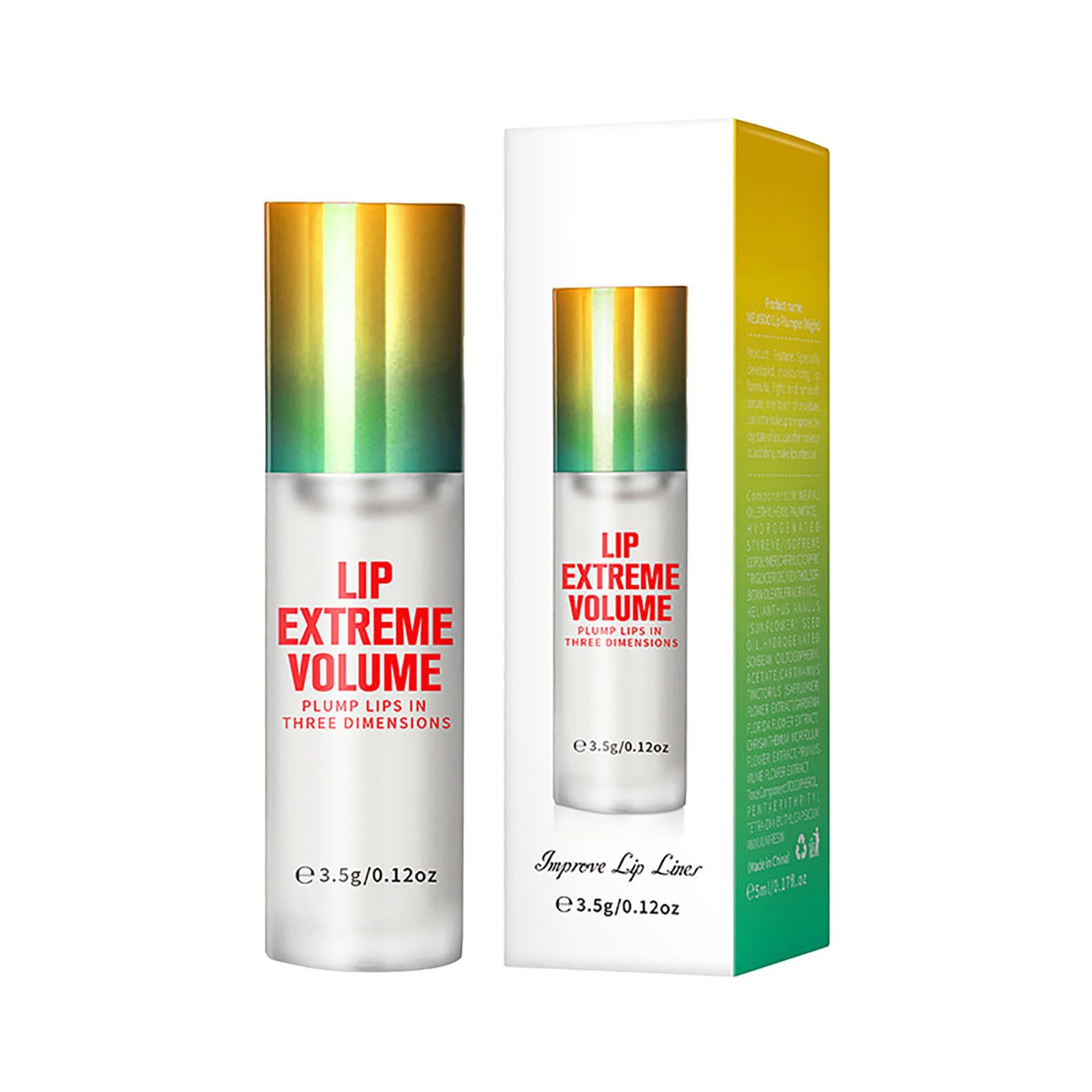 HMDABD Plumping Lip Gloss Hydrating Lip Gloss for Night Daily Natural Lip Care Smoothing Lip Plumper Night