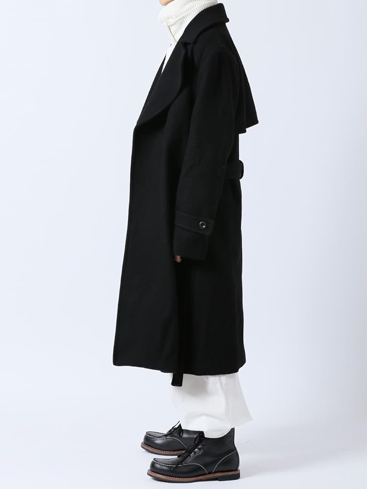 Amazon | [アズスーパーソニック] コート ロング丈 モード系 ガウン