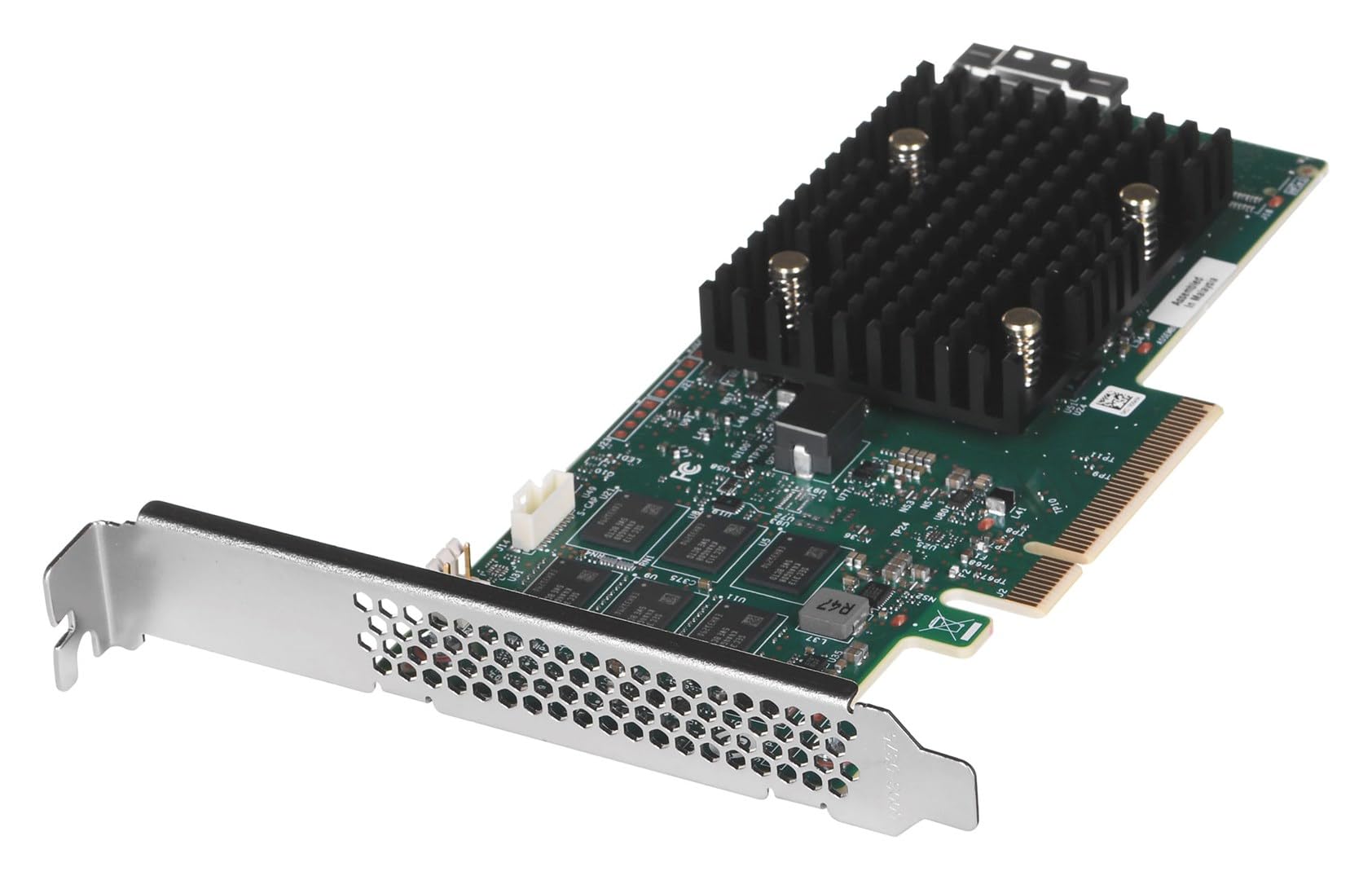Broadcom MegaRAID 9560-8i - Contrôleur de stockage (RAID) - 8 Canal - SATA 6Gb/s/SAS 12Gb/s/PCIe 4.0 (NVMe) - RAID 0, 1, 5, 6, 10, 50, JBOD, 60 - PCIe 4.0 x8