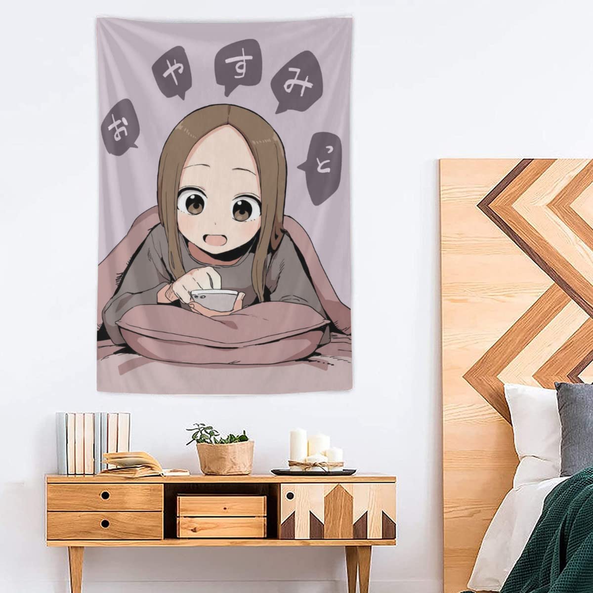 Amazon.co.jp: からかい上手～高木さん タペストリー 布ポスター 多