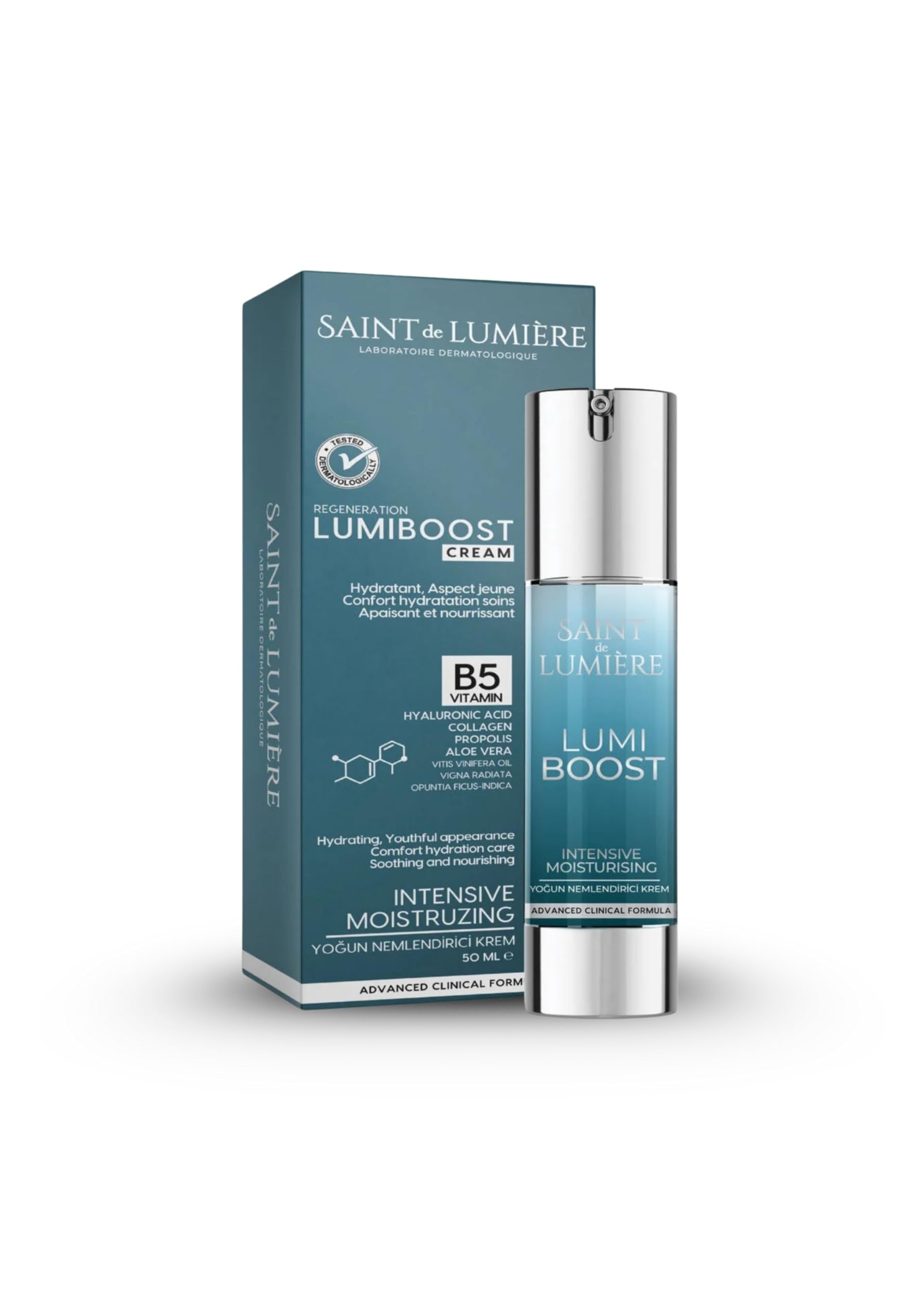LUMIBOOST 72 Saat Etkili Nem Koruyucu Nemlendirici, Yaşlanma Karşıtı Krem 50ml
