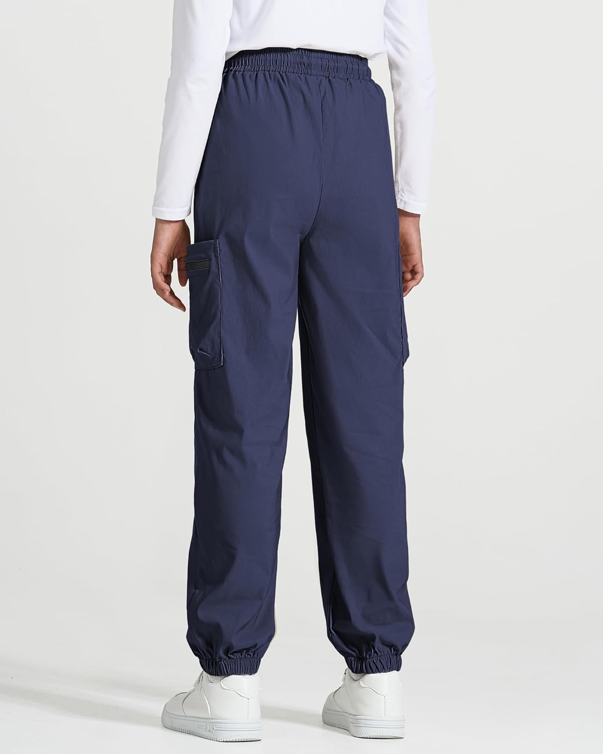 Boys Girls Cargo Pants Kids Water Resistant Hiking Pants Quick Dry Lightweight - Image 4