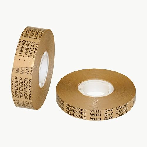 TD-200/CLTL0536 TD-200 Cinta ATG: 1/2" x 36 yardas, transparente/bronceado