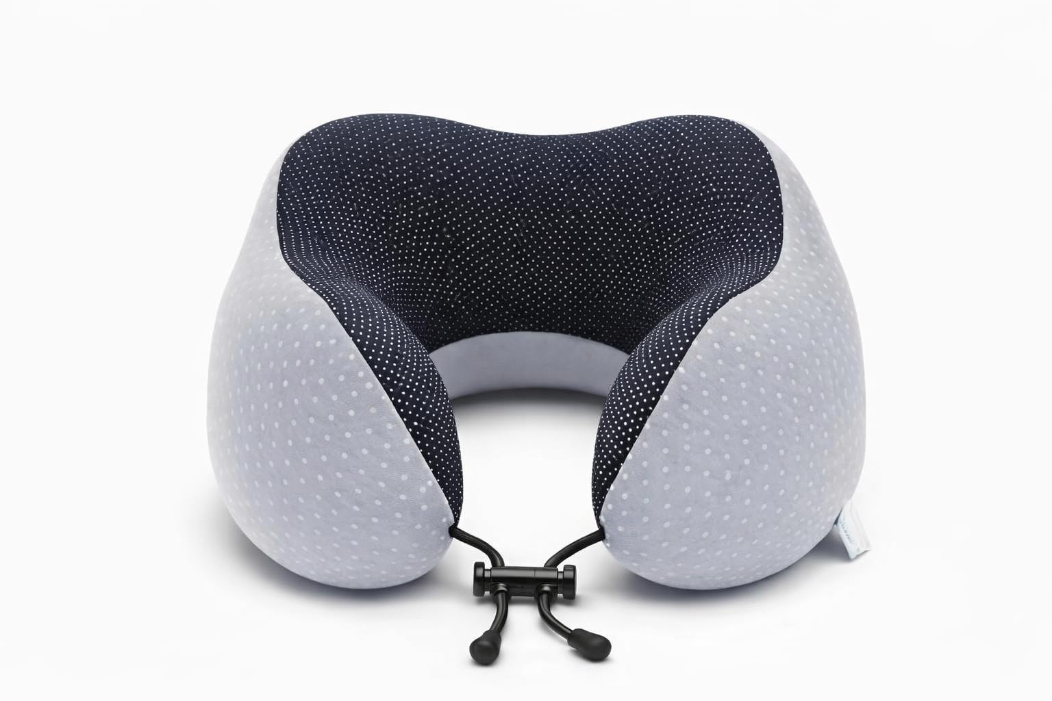 NiIont IIp Niloni Extra Soft Memory Foam Luxury Travel Neck Support Rest Pillow with Soft Eyemask with Gel Multipurpose Comfortable Travel Pillow Combo Airplane Travel Kit (Blue)-image-26