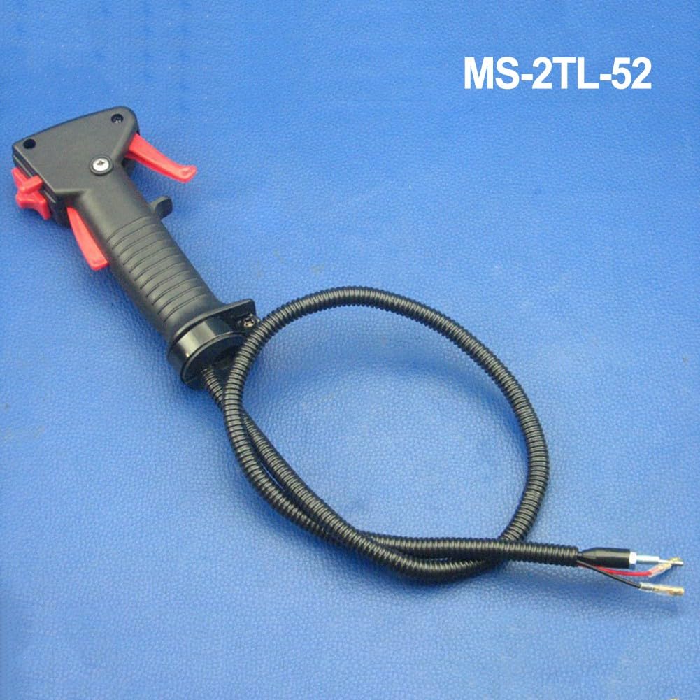 Poignée d'interrupteur de commande d'accélérateur pour Timbertech MS-2TL-52 débroussailleuse pour débroussailleuse débroussailleuse poignée interrupteur accessoires de jardinage outils