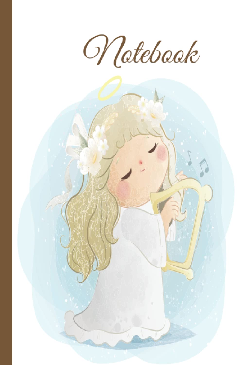 Harp Notebook: Harp Notebook Wide Ruled,Lined Paper Notebook for School, Students,Gift for Kids, Boys, Girls,Harp notebook,Harp lover