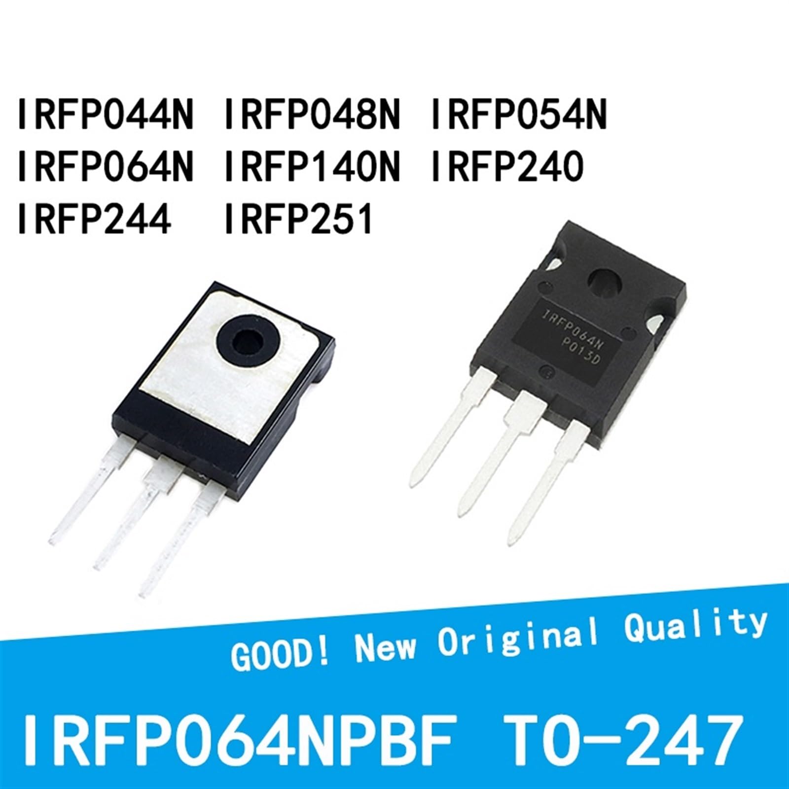 5PCS/LOT IRFP044N IRFP048N IRFP054N IRFP064N IRFP140N IRFP240 IRFP244 IRFP251 PBF NPBF TO-247(IRFP140N)