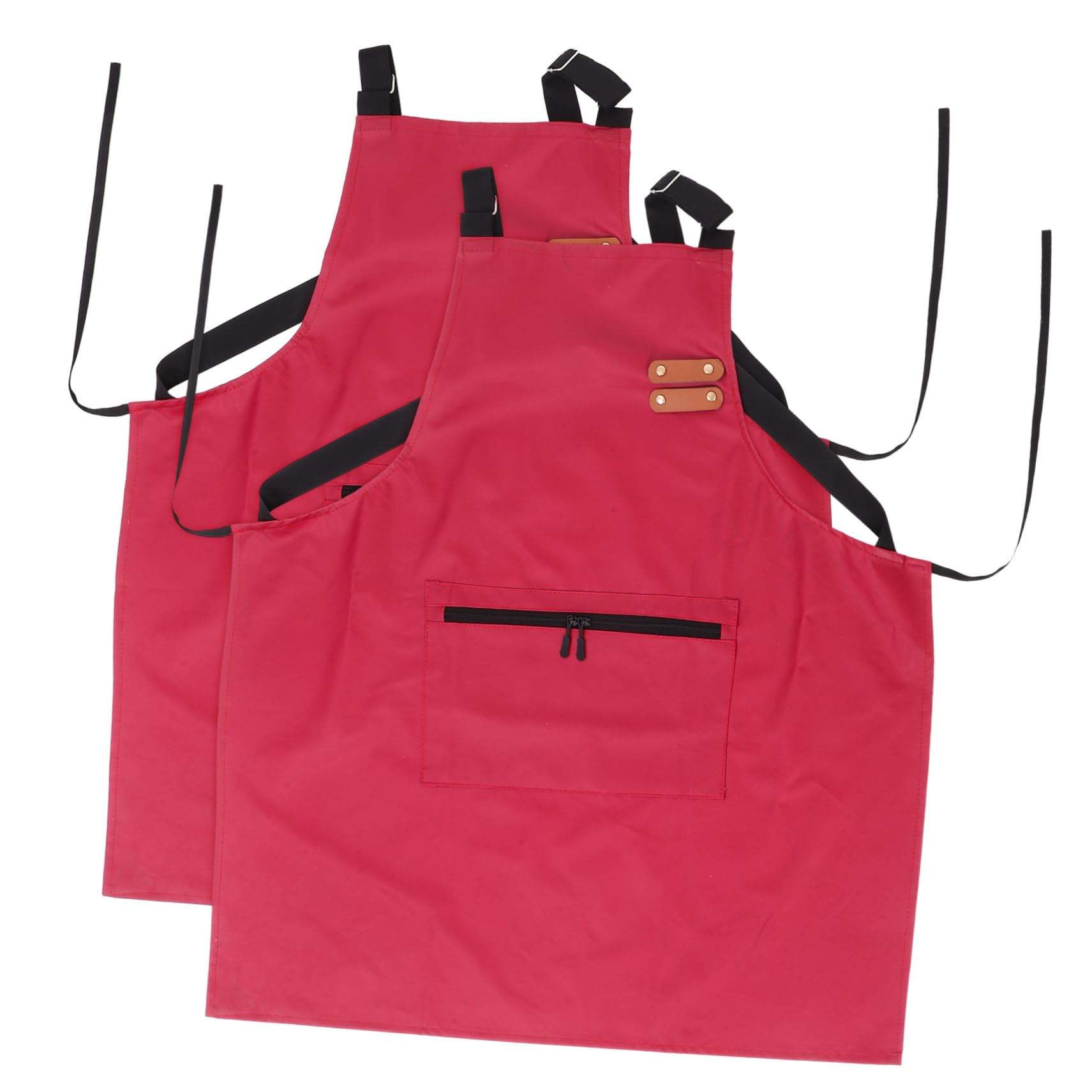 Cabilock Juego De Delantales De Cocina 2 Piezas Con Bolsillo Ajustable Ideal Para Mujeres y Hombres