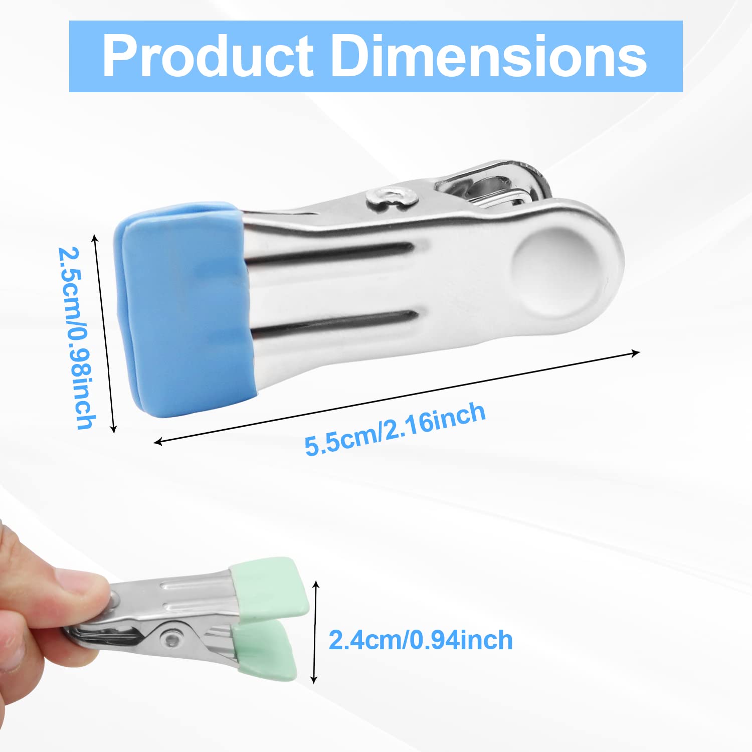 AKlamater Edelstahl Wäscheklammern 30 Stück - Hält Alles Fest!