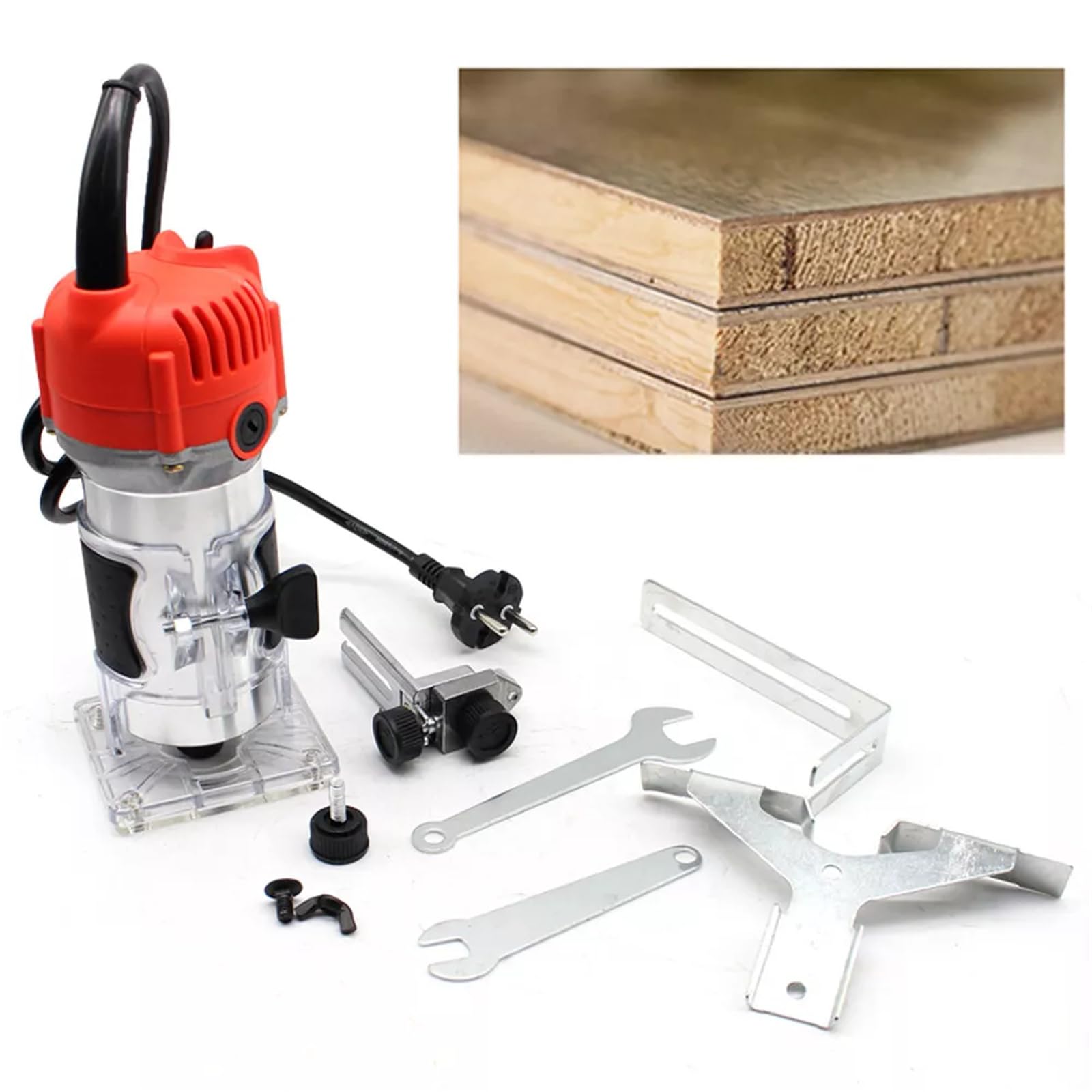 Fresatrice per legno, fresatrice per legno, 800 W, fresatrice elettrica per legno, fresatrice per legno