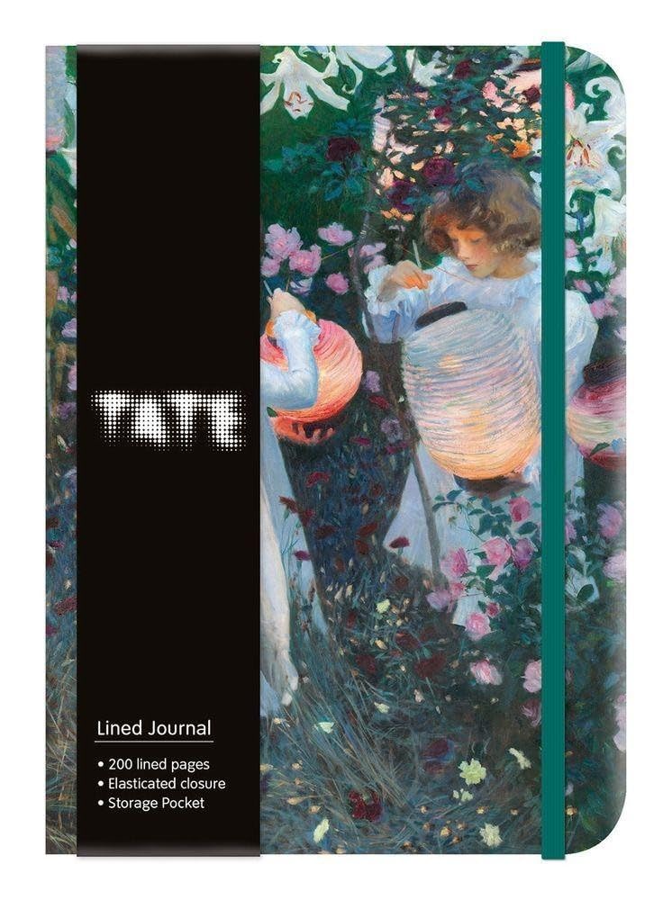 Museums & Galleries Tate Carnation Lily Rose Lined Journal
