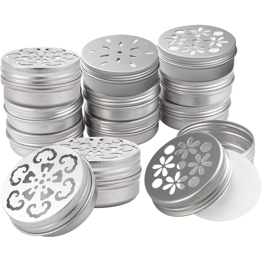Amazon.com: PH PandaHall 12pcs Air Freshener Tins 3 Style Scent